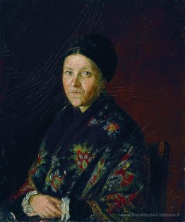 Portrait de A. Bocharova, Tantes d'artistes