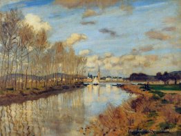 Argenteuil, vu du petit bras de la Seine
