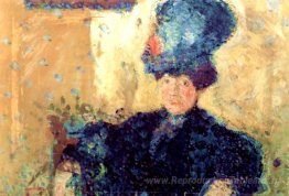Portrait de demi-longueur de Mathilde Schoenberg