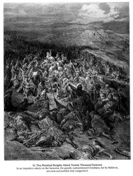 Deux cents chevaliers attaquent vingt mille sarrasins