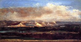 Les falaises de Saleve près de Genève