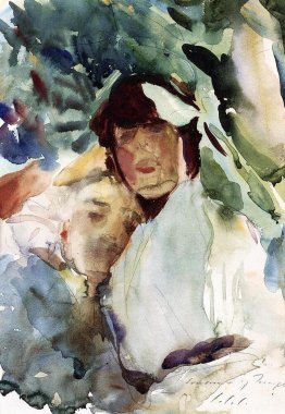 Ena Wertheimer avec Antonio Mancini