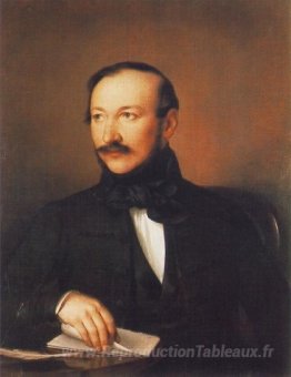 Portrait du poète Mihály Vörösmarty