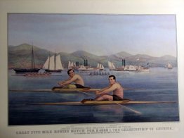 Grand match d'aviron de cinq milles