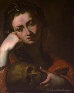 Le Magdalen pénitent (Vanitas)