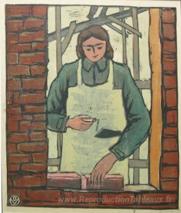 Maçon de brique féminine