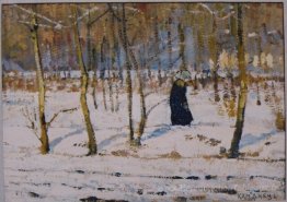 Hiver dans la forêt (croquis)
