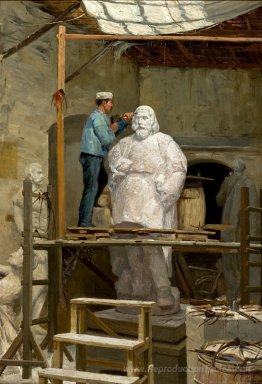 L'atelier du sculpteur Simões de Almeida