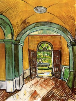 Le hall d'entrée de l'hôpital Saint-Paul