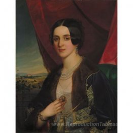 Portrait de Savka Obrenovic