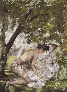 Illustration du roman Daphnis et Chloé 2