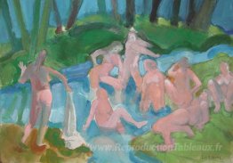 Baigneurs après Cezanne II