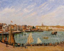 Après-midi, soleil, le port intérieur, Dieppe
