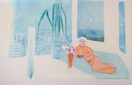 Miroirs du portefeuille «Invitation to a Voyage» de 5 aquatints