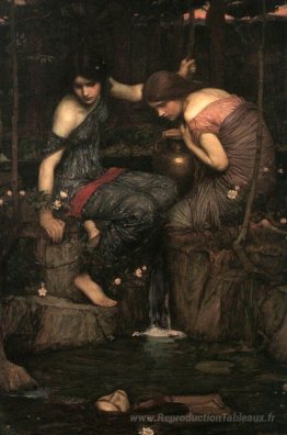 Nymphes trouvant la tête d'Orpheus