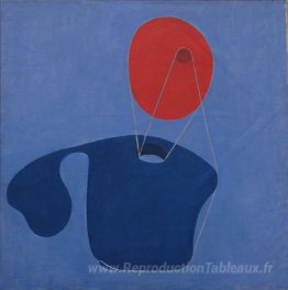 Tête rouge, corps bleu