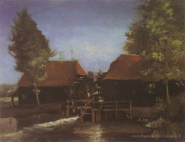 Moulin à eau à Kollen, près de Nuenen