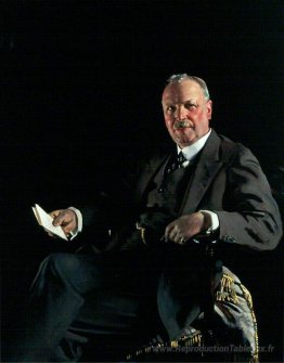 Sir Thomas Jaffrey, BT, LLD, président du comité Aberdeen Art Ga