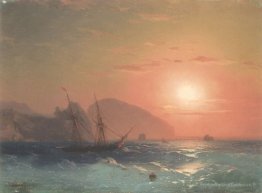 Vue de l'Ayu Dag, Crimée
