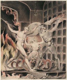 Illustration au paradis de Milton perdu