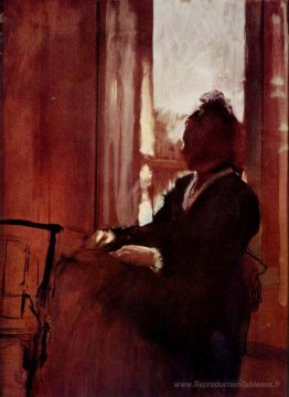 Femme à une fenêtre