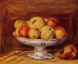 Nature morte avec des pommes et des poires