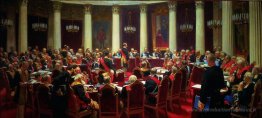 Réunion de cérémonie du Conseil d'État le 7 mai 1901