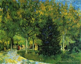 Avenue dans le parc