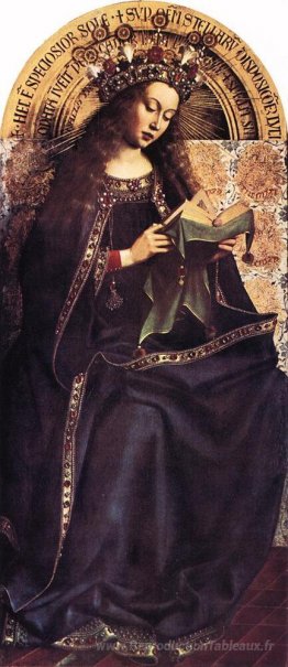 Le retable de Gand, la Vierge Marie