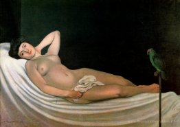 La femme avec le perroquet