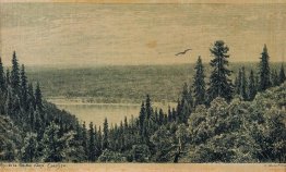 Des rives de la rivière Kama près de Yelabuga