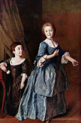 Portrait de princesses Davydova et Rzhevskaya