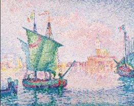 Venise, le nuage rose