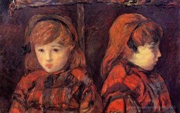 Double portrait d'une jeune fille (mademoiselle lafuite)