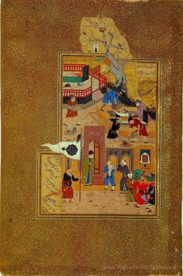 Les funérailles de l'attar âgé de Nishapur