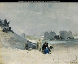 Sur la plage, Ostende