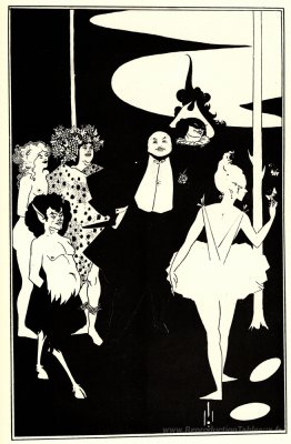 Design pour le frontispice aux "Plays" de John Davidson
