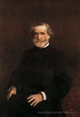 Portrait de Guiseppe Verdi (1813-1901)