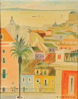 Vista de Lisboa - Tejo e topo fare Arco da Rua Augusta