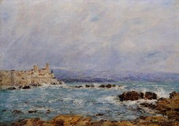 Antibes, les rochers de l'îlot