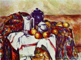 Nature morte avec du pot bleu