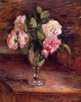 Roses dans un verre