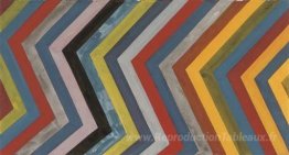 Des bandes irrégulières avec des couleurs superposées