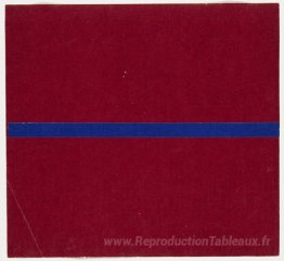 Bleu et rouge de la couleur de la ligne de la série