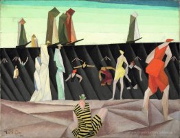 Baigneurs sur la plage I 1912