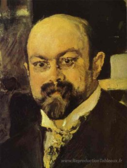 Portrait de Mikhail Abramovich Morozov (détail)