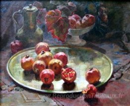 Nature morte avec des grenades