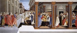 Baptême de St Zenobius et sa nomination comme évêque
