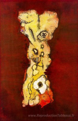 Columna de figura grotescas