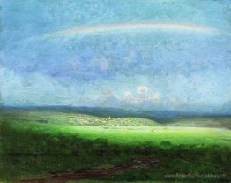Après une pluie. Arc-en-ciel